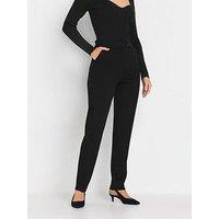 Long Tall Sally Tape Trouser 34" - Black
