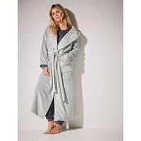 Pixiegirl Petite Contrast Animal Maxi Robe