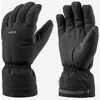 Decathlon Unisex 500 Lt Ski Gloves - Black