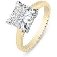 Love Diamond 3Ct Princess Cut Diamond Solitaire Ring G Vs+ Lab Grown