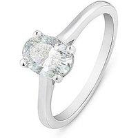 Love Diamond 1Ct Oval Diamond Solitaire Ring G Vs+ Lab Grown