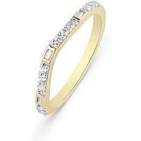 Love Diamond Wishbone Diamond Eternity Ring