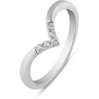 Love Diamond Diamond Wishbone Ring