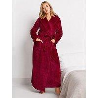 M&Co Fluffy Shawl Maxi Robe