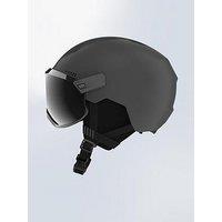 Decathlon Unisex Pst 550 Ski Helmet With Visor - Dark Grey