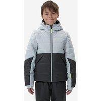 Decathlon Boys P 180 Warm Ski Jacket - Dark Grey