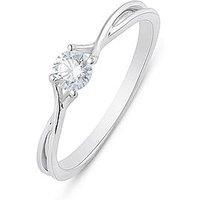 Love Diamond Diamond Rubover Solitaire Ring G Vs+ Lab Grown