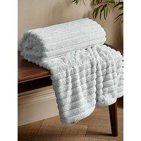 Catherine Lansfield Cosy Ribbed Throw