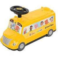 Cocomelon School Bus Ride-On With Sing-Along Nursery Rhymes