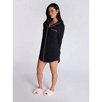 Boux Avenue Modal Nightshirt - Black