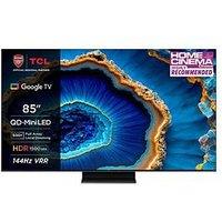 Tcl 85C805K, 85 Inch, Qd-Mini Led, 4K, Smart Google Tv