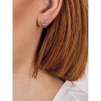 Disney Minnie Mouse Pink Bow Earrings