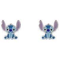 Disney Stitch Silver Earrings