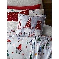 Fusion Festive Gonks Christmas Cushion- 43 X 43Cm