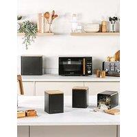 Salter Toronto 4 Piece Counter Top Set - Black