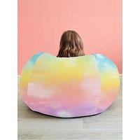 Rucomfy Tie-Dye Medium Round Bean Bag