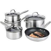 Prestige Scratch Guard 5-Piece Stainless Steel Pan Set