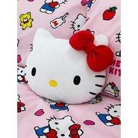 Hello Kitty Shaped Cushion - White
