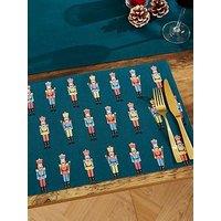 Catherine Lansfield Nutcracker Placemats - Set Of 4