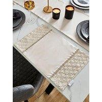 Catherine Lansfield Deco Sequin Set 4 Placemats