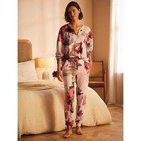 B By Ted Baker Pink Floral Print Cosie Twosie