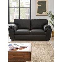 Very Home Montreal Real Leather/Faux Leather 2 Seater Sofa - Fsc Certified