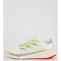 Adidas Mens Running Supernova Stride Trainers - White/Yellow