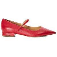 Dune London Hastas Flat Shoe - Red