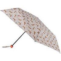 Totes Supermini Dachshund Hearts Umbrella