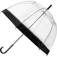 Totes Pvc Dome Umbrella With Black Border