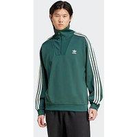 Adidas Men'S Funnelneck Track Top - Green