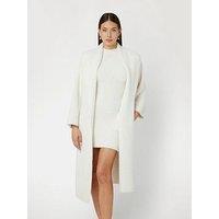 Guess Vero Oversized Midi Cardigan - White