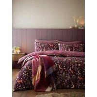 Catherine Lansfield Enchanted Twilight Duvet Cover Set - Plum