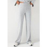 V By Very Snit Wide Leg Trouser Co-Ord - Grey