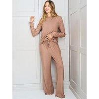Jim Jam The Label Jimjam Ribbed Lounge Set