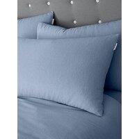 Catherine Lansfield Brushed 100% Cotton Standard Pillow Case Pair