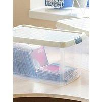 Wham Set Of 2 14L Clip Top Rectangular Box & Lid