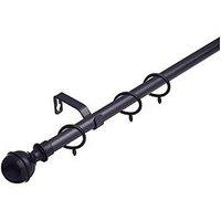 Very Home Value Ball Finial 19 Mm Extendable Curtain Pole