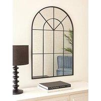 Very Home Arched Window Pane Mirror &Ndash; 60 X 90 Cm