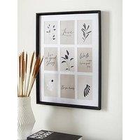 Very Home 9-Photo Gallery Frame In Black