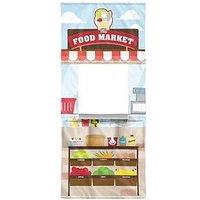 Pop Up Play Town Food Market, Doorway Role Play Curtain