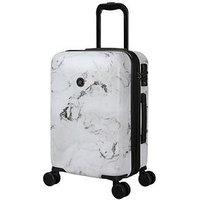 It Luggage Sheen Greyscale Marble Cabin Suitcase