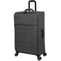 It Luggage Citywide Charcoal Large Suitcase