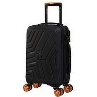 It Luggage Convertible Black Underseat Suitcase With Removeable Wheels