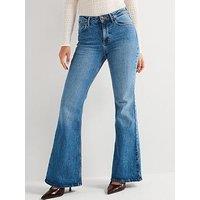Wrangler Fierce Flare Jean-Blue