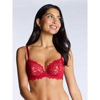 Boux Avenue Heidi Plunge Bra (Second Sizes) - Red