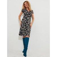 Joe Browns Aria Jersey Dress - Black