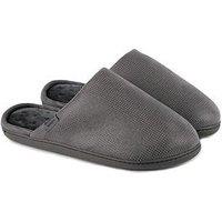 Totes Isotoner Square Patterned Mule Slipper