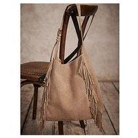 Mint Velvet Taylor Suede Fringe Bag