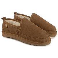 Totes Suede Full Back Slipper